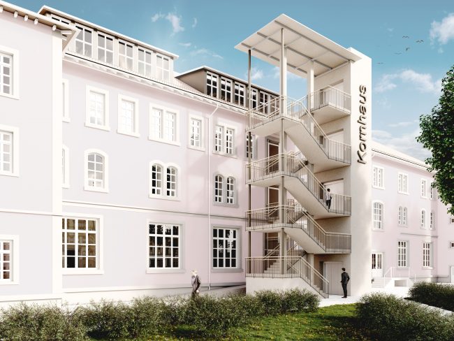 Aussentreppe Kornhaus, Waldshut-Tiengen