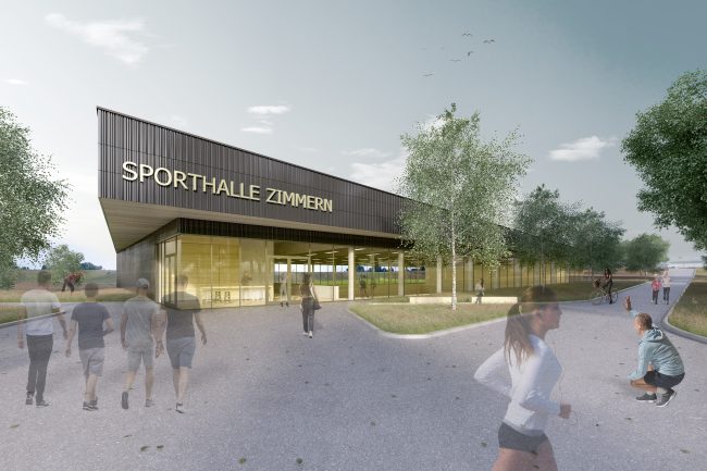 Wettbewerb Sporthalle, Zimmern