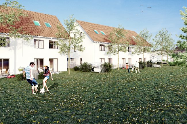 Wohnbebauung, Hofweier