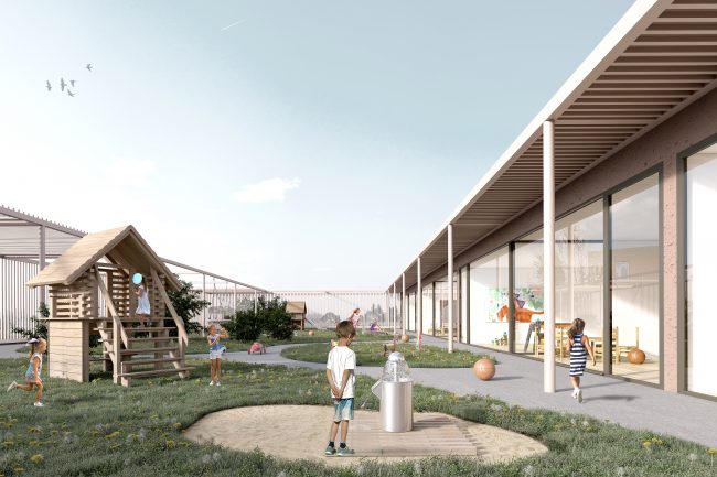 Feuerwehrhaus mit Kita, Waldshut-Tiengen