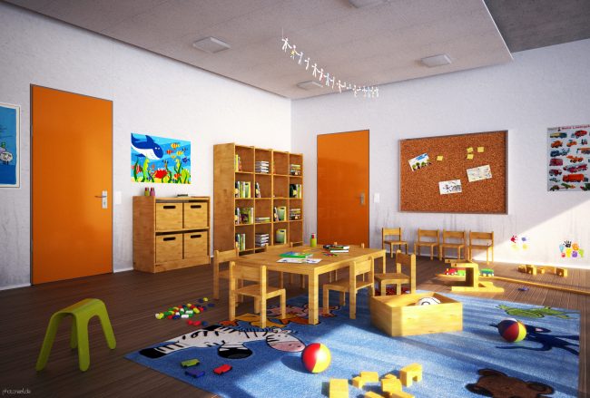 Visualisierung Kindergarten
