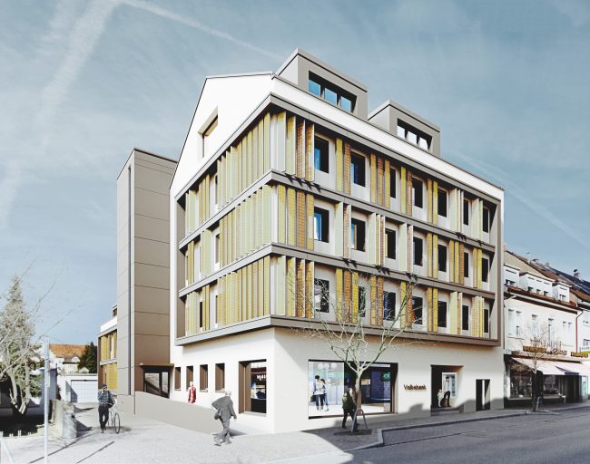 Sanierung Volksbank, Müllheim